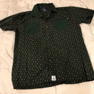 Picture Organic Short Sleeve Button Down XL